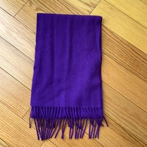 Cashmere Purple scarf